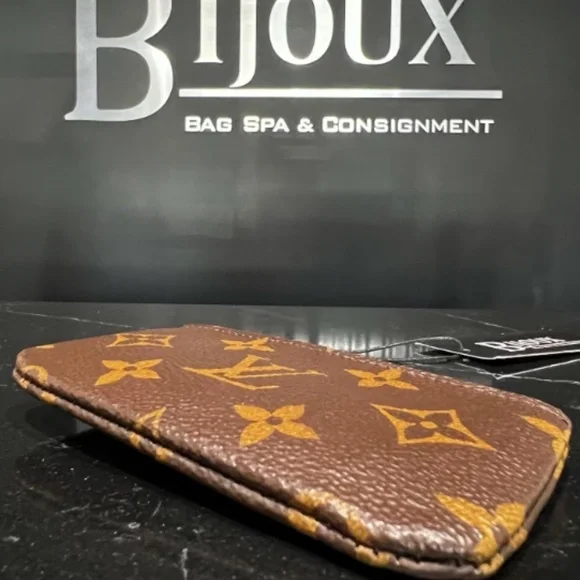 Monogram Key Coin Pouch - Picture 9 of 10